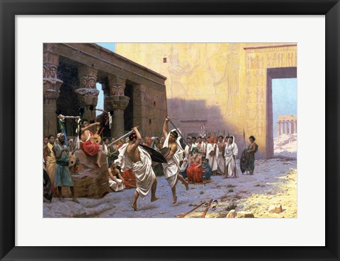 Framed Sword Dance Print