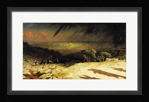 Framed Jerusalem Print