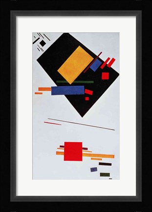 Framed Suprematist Composition, 1915 Print