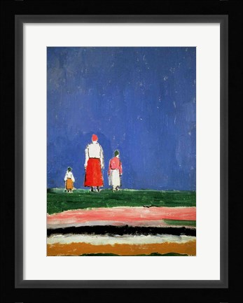 Framed Three Figures Print