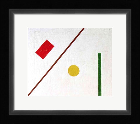Framed Suprematist Composition, 1915 (detail 2) Print