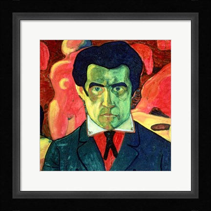 Framed Self Portrait, 1908 Print