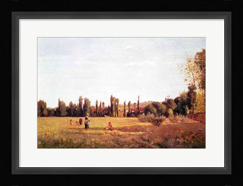 Framed La Varenne de St. Hilaire, 1863 Print
