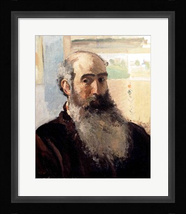 Framed Self Portrait, 1873 Print