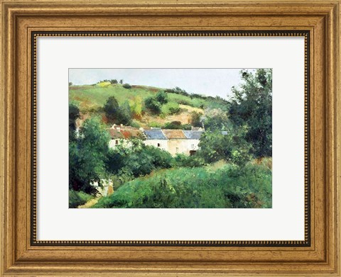 Framed Path in the Village, 1875 Print