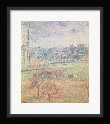 Framed Autumn Morning, 1892 Print