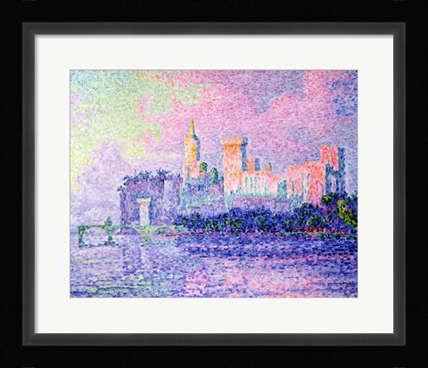 Framed Chateau des Papes, Avignon, 1900 Print