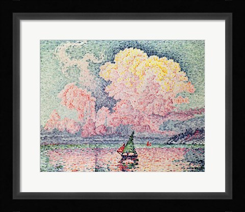 Framed Antibes, the Pink Cloud, 1916 Print