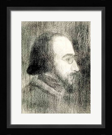Framed Erik Satie Print