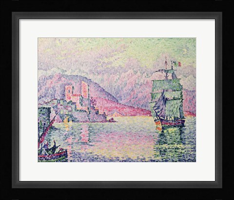 Framed Antibes, Evening, 1914 Print