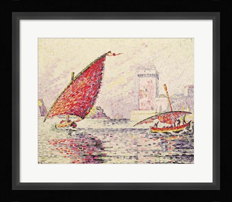 Framed Fort Saint-Jean, Marseilles, 1907 Print