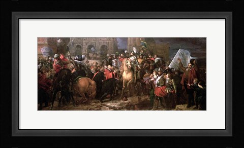 Framed Entry of Henri IV into Paris, 22nd March 1594 Print