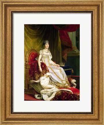 Framed Empress Josephine Print