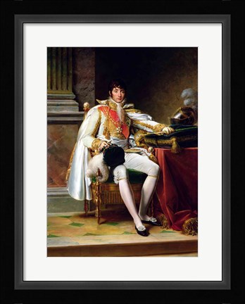 Framed Louis Bonaparte Print