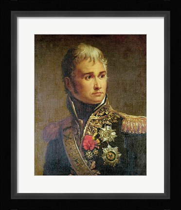 Framed Portrait of Jean Lannes Print