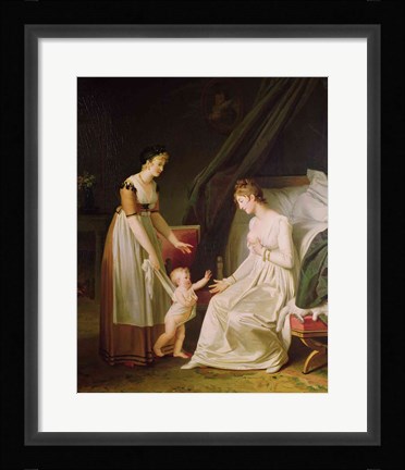 Framed Breastfeeding Mother Print