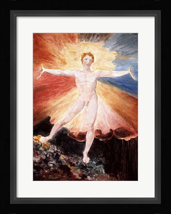 Framed Glad Day or The Dance of Albion, c.1794 Print