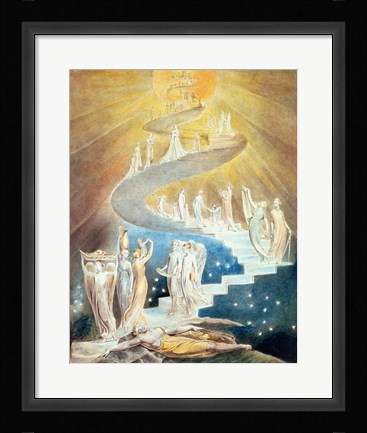 Framed Jacob's Ladder Print