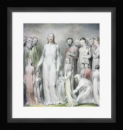 Framed Healing of the Woman with an Issue of Blood Print