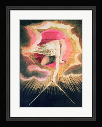 Framed God Creating the Universe Print