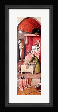 Framed Death and the Miser, c.1485-90 Print