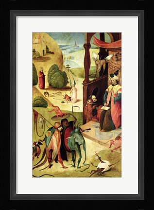 Framed St.James and the Magician Print