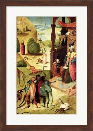 Framed St.James and the Magician Print