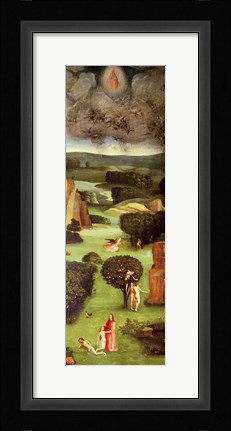 Framed Last Judgement (Altarpiece): Interior of Left Wing Print