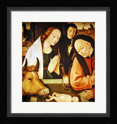 Framed Adoration of the Shepherds Print