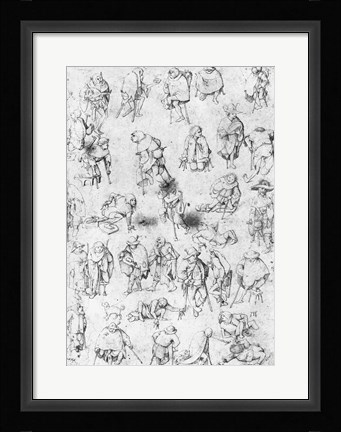 Framed Beggars Print