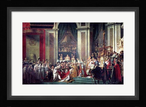 Framed Consecration of the Emperor Napoleon II Print