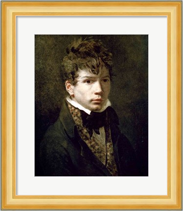 Framed Portrait of the Young Ingres Print