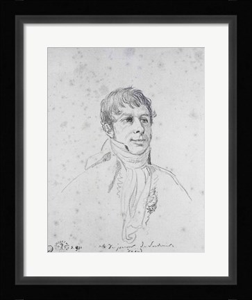 Framed Count Francois Arnail de Jaucourt Print