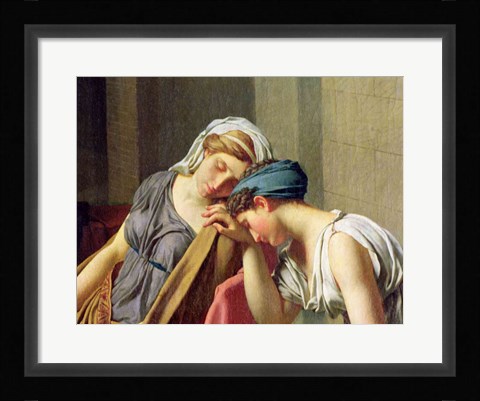 Framed Oath of Horatii, 1784 Print