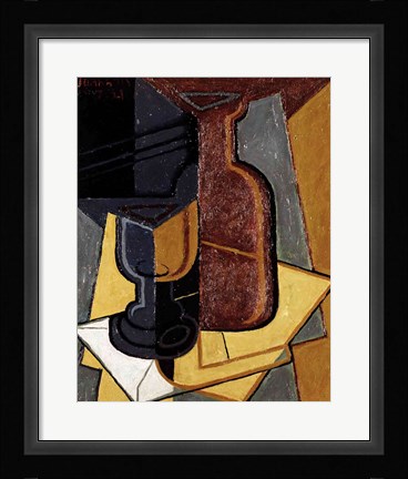 Framed Letter, 1921 Print