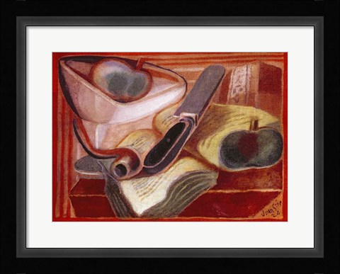 Framed Book, 1924 Print