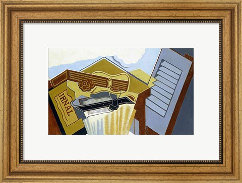 Framed Still Life with a White Cloud Print