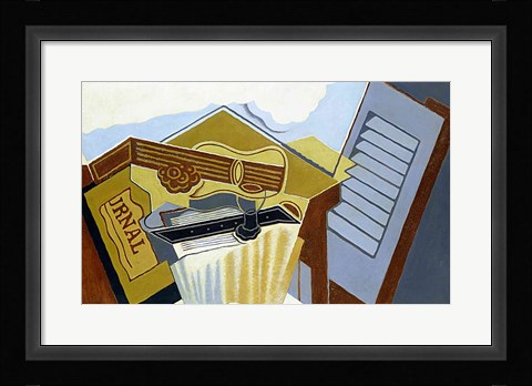 Framed Still Life with a White Cloud Print