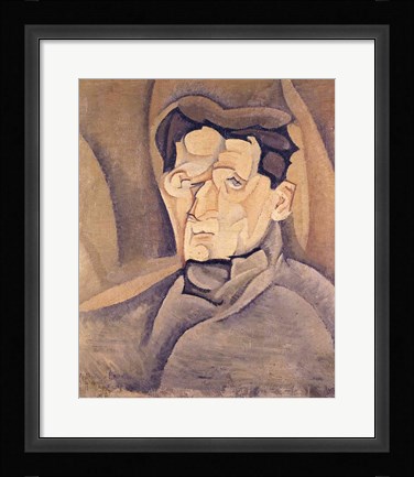 Framed Portrait of Maurice Raynal Print