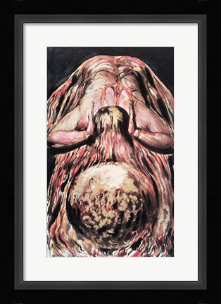 Framed Book of Urizen; Blake's retelling of the Creation of Eve in the Creation of Enitharmon Print