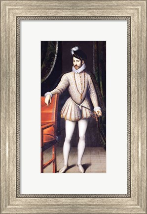 Framed Charles IX King of France Print