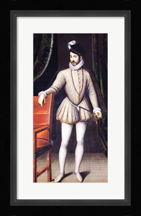 Framed Charles IX King of France Print