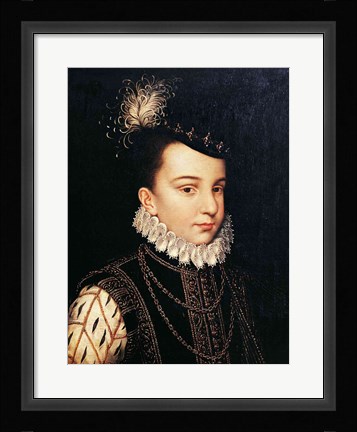 Framed Portrait of Francois Hercule de France Duc d'Alencon Print