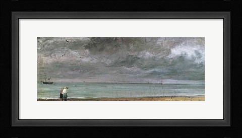Framed Brighton Beach Print