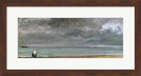Framed Brighton Beach Print