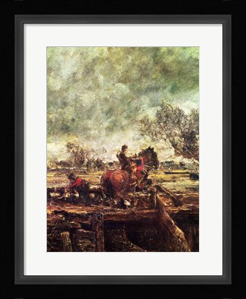 Framed Study for The Leaping Horse Print