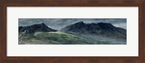 Framed Saddleback and Part of Skiddaw Print
