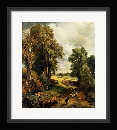 Framed Cornfield, 1826 Print