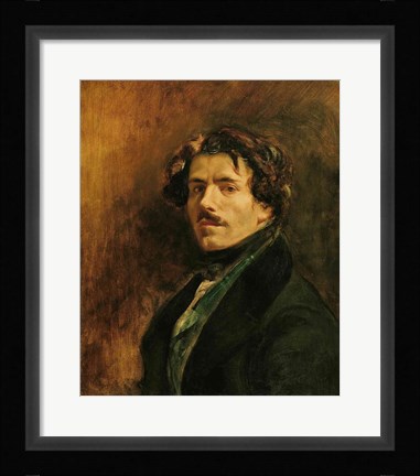 Framed Self Portrait, c.1837 Print