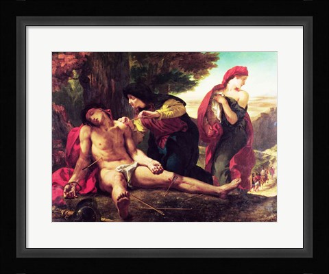 Framed St. Sebastian, 1836 Print